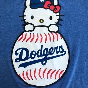 Dodgers 2018 Hello Kitty T-shirt